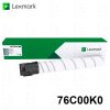 Tóner Lexmark 76C00K0 Negro Original