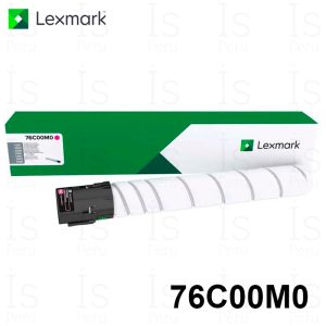 Tóner Lexmark 76C00M0 Magenta Original