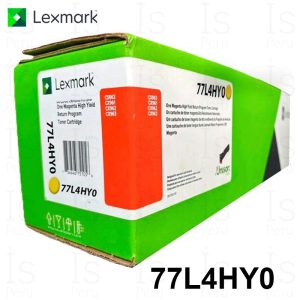 Tóner Lexmark 77L4HY0 Yellow Original