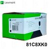 Tóner Lexmark 81C8XK0 Negro Original Tóner Lexmark 81C8XK0 Negro Original