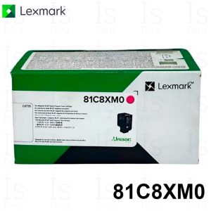 Tóner Lexmark 81C8XM0 Magenta Original