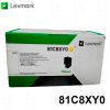 Tóner Lexmark 81C8XY0 Yellow Original